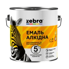 Емаль алкідна ПФ-116 ТМ ZEBRA 36 смарагдово-зелена 2,8 кг Емаль алкідна ПФ-116 ТМ ZEBRA 36 смарагдово-зелена 2,8 кг